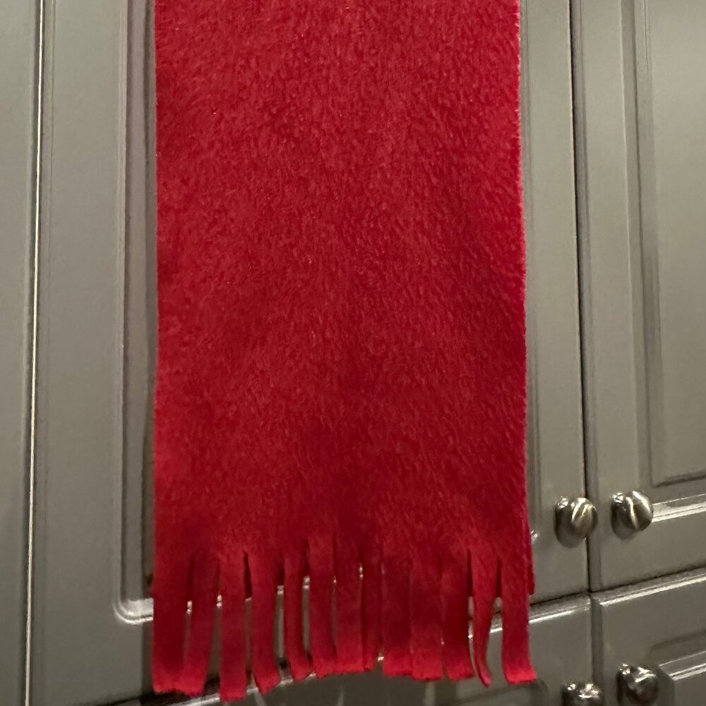 Pashmina Red Scarf | Cashmere Silk Blend | Lightweight Luxury Wrap